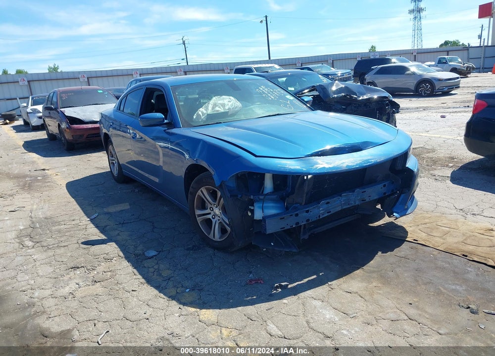 2021 DODGE CHARGER SXT RWD VIN: 2C3CDXBG4MH580895