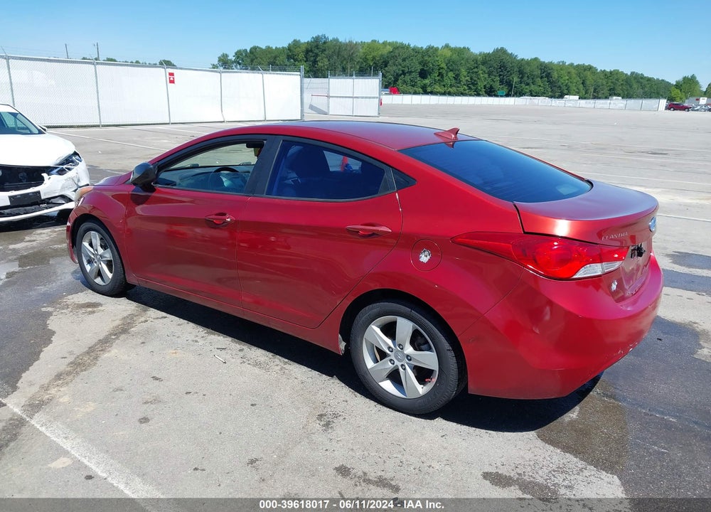 2011 HYUNDAI ELANTRA GLS (ULSAN PLANT)/LIMITED (ULSAN PLANT) VIN: KMHDH4AE7BU114631