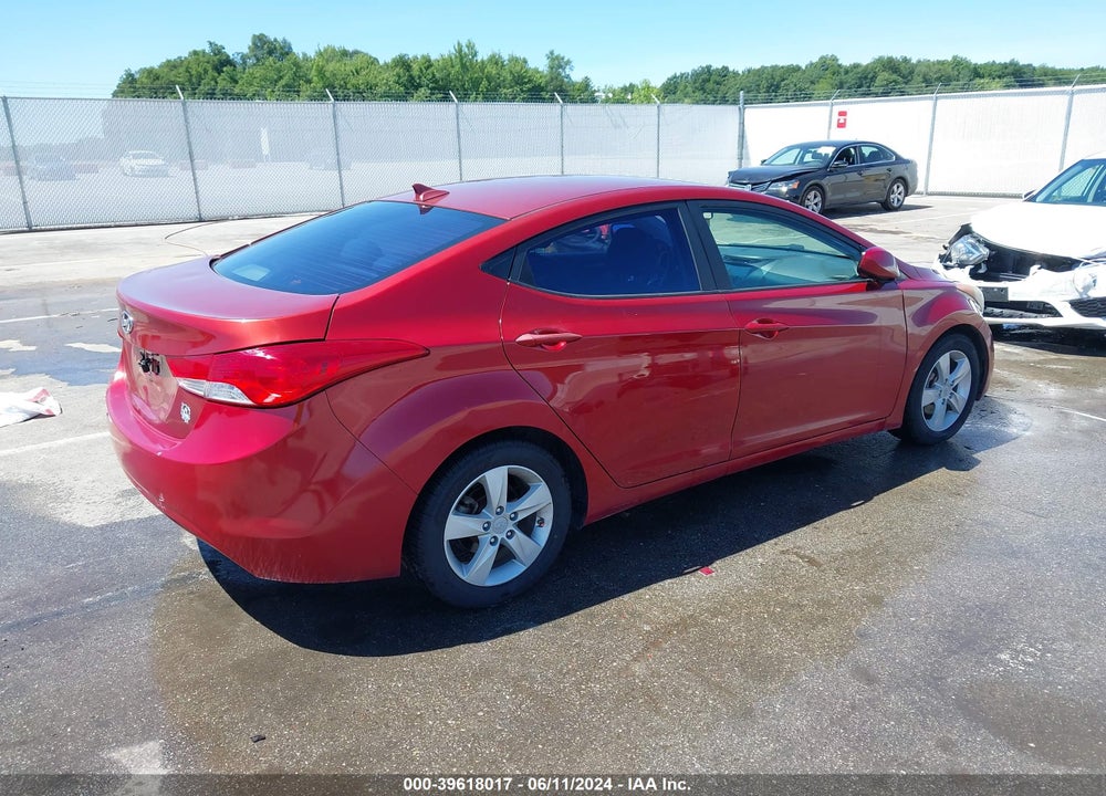 2011 HYUNDAI ELANTRA GLS (ULSAN PLANT)/LIMITED (ULSAN PLANT) VIN: KMHDH4AE7BU114631