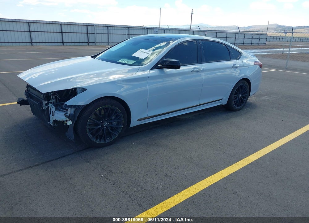 2019 GENESIS G80 3.3T SPORT VIN: KMTFN4JB7KU306127