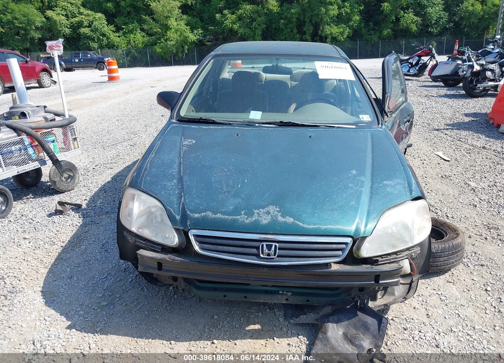 2000 HONDA CIVIC LX VIN: 2HGEJ6674YH511858