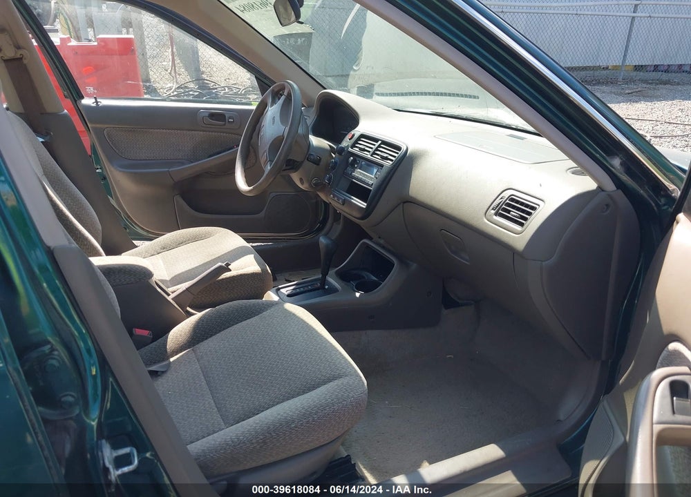2000 HONDA CIVIC LX VIN: 2HGEJ6674YH511858