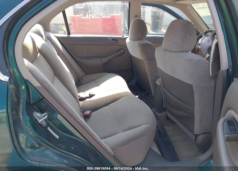 2000 HONDA CIVIC LX VIN: 2HGEJ6674YH511858