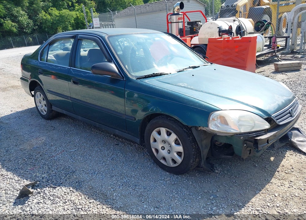 2000 HONDA CIVIC LX VIN: 2HGEJ6674YH511858