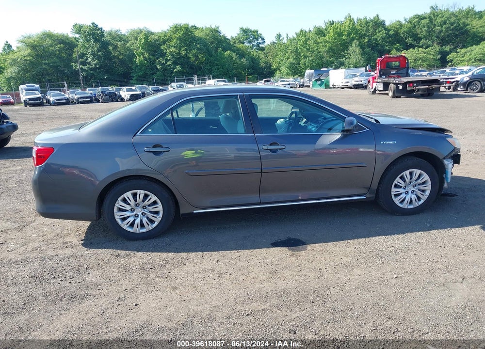 2012 TOYOTA CAMRY HYBRID LE VIN: 4T1BD1FK4CU035175