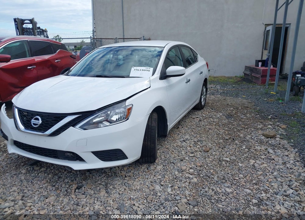 2018 NISSAN SENTRA SV VIN: 3N1AB7AP8JL644923