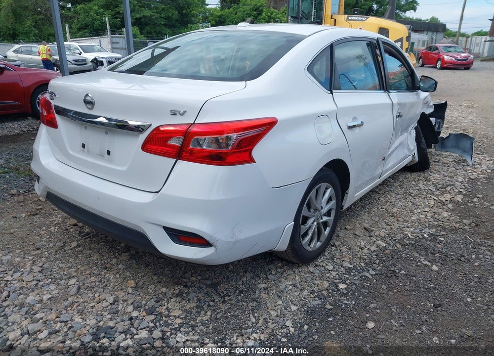2018 NISSAN SENTRA SV VIN: 3N1AB7AP8JL644923