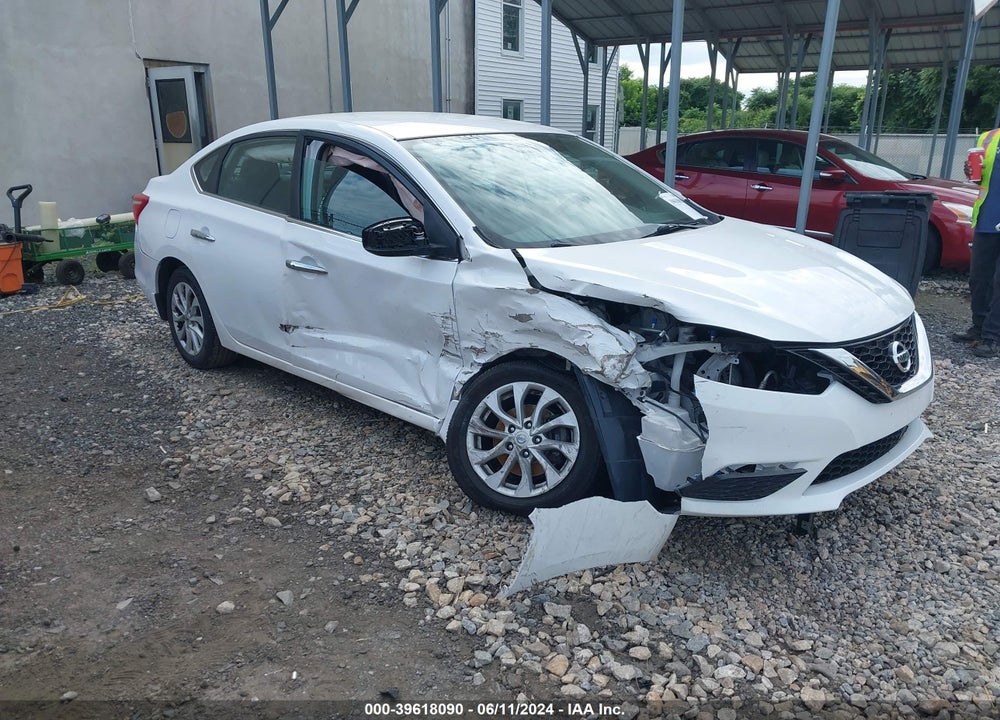 2018 NISSAN SENTRA SV VIN: 3N1AB7AP8JL644923