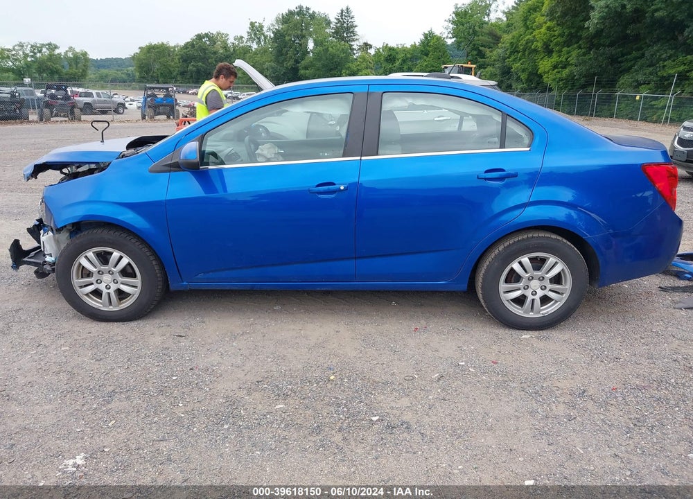 2016 CHEVROLET SONIC LT AUTO VIN: 1G1JC5SG7G4167101