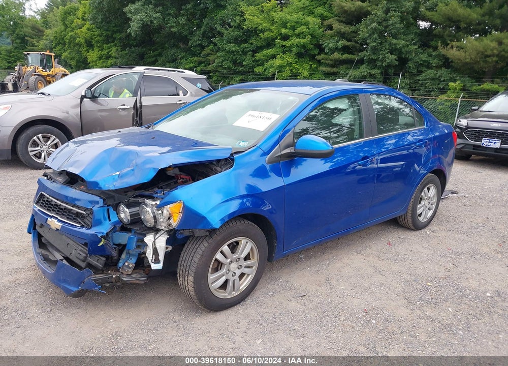 2016 CHEVROLET SONIC LT AUTO VIN: 1G1JC5SG7G4167101