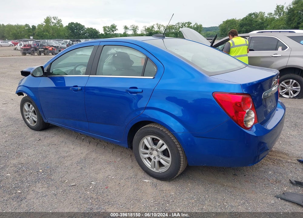 2016 CHEVROLET SONIC LT AUTO VIN: 1G1JC5SG7G4167101