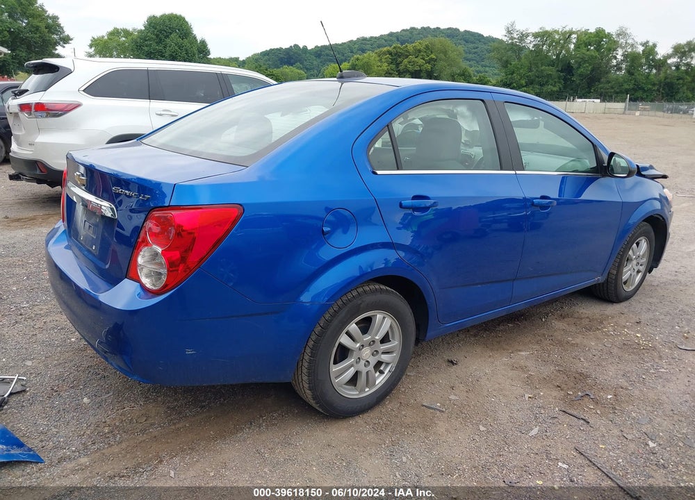 2016 CHEVROLET SONIC LT AUTO VIN: 1G1JC5SG7G4167101