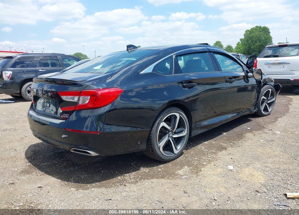 2021 HONDA ACCORD SPORT 2.0T VIN: 1HGCV2F3XMA023038