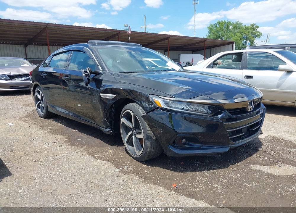 2021 HONDA ACCORD SPORT 2.0T VIN: 1HGCV2F3XMA023038