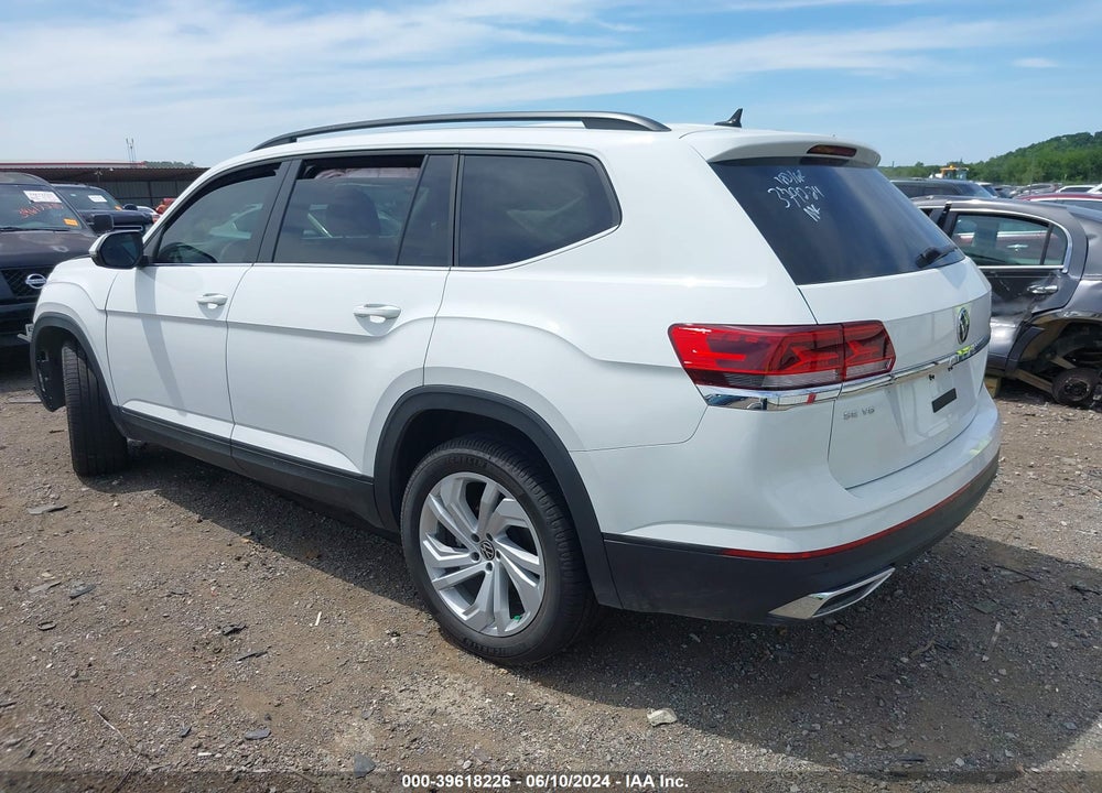 2021 VOLKSWAGEN ATLAS 3.6L V6 SE W/TECHNOLOGY VIN: 1V2JR2CA9MC600433
