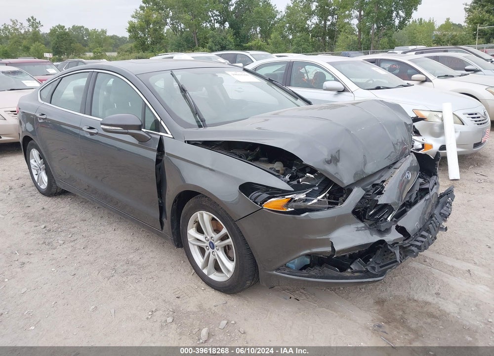 2018 FORD FUSION SE VIN: 3FA6P0HD9JR239065