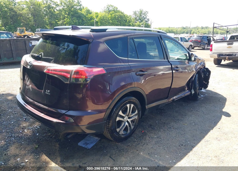 2016 TOYOTA RAV4 LE VIN: 2T3BFREV5GW448045
