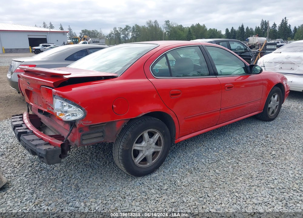 2003 OLDSMOBILE ALERO GL1 VIN: 1G3NL52F43C156461