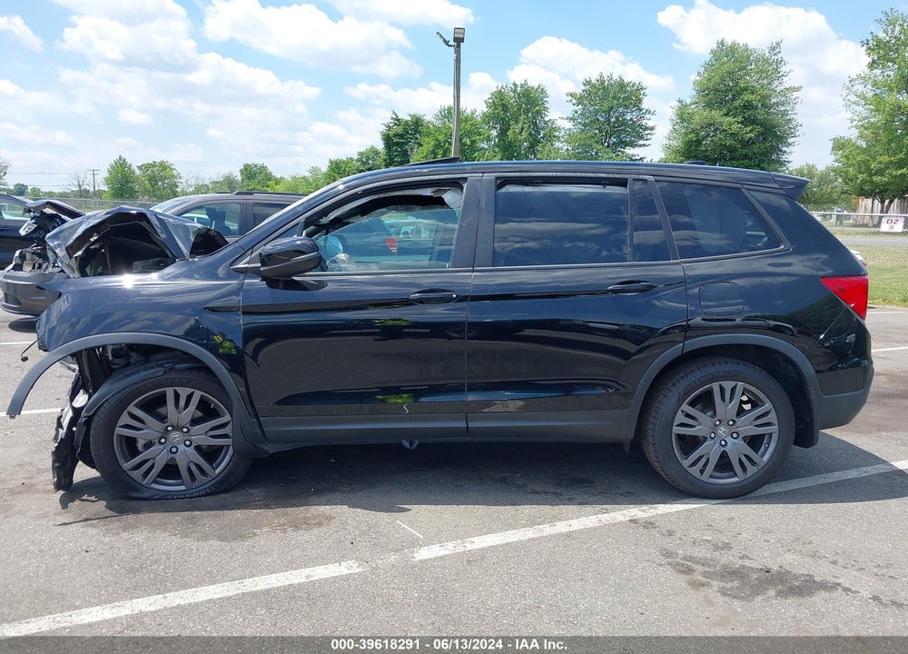 2020 HONDA PASSPORT AWD EX-L VIN: 5FNYF8H57LB007839