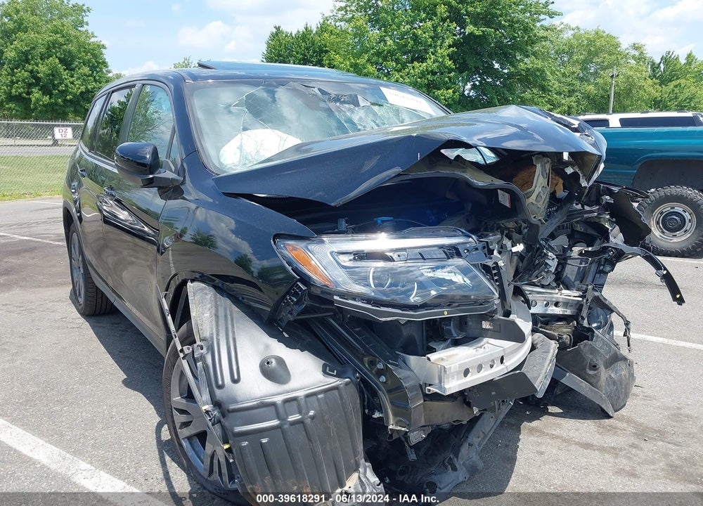 2020 HONDA PASSPORT AWD EX-L VIN: 5FNYF8H57LB007839