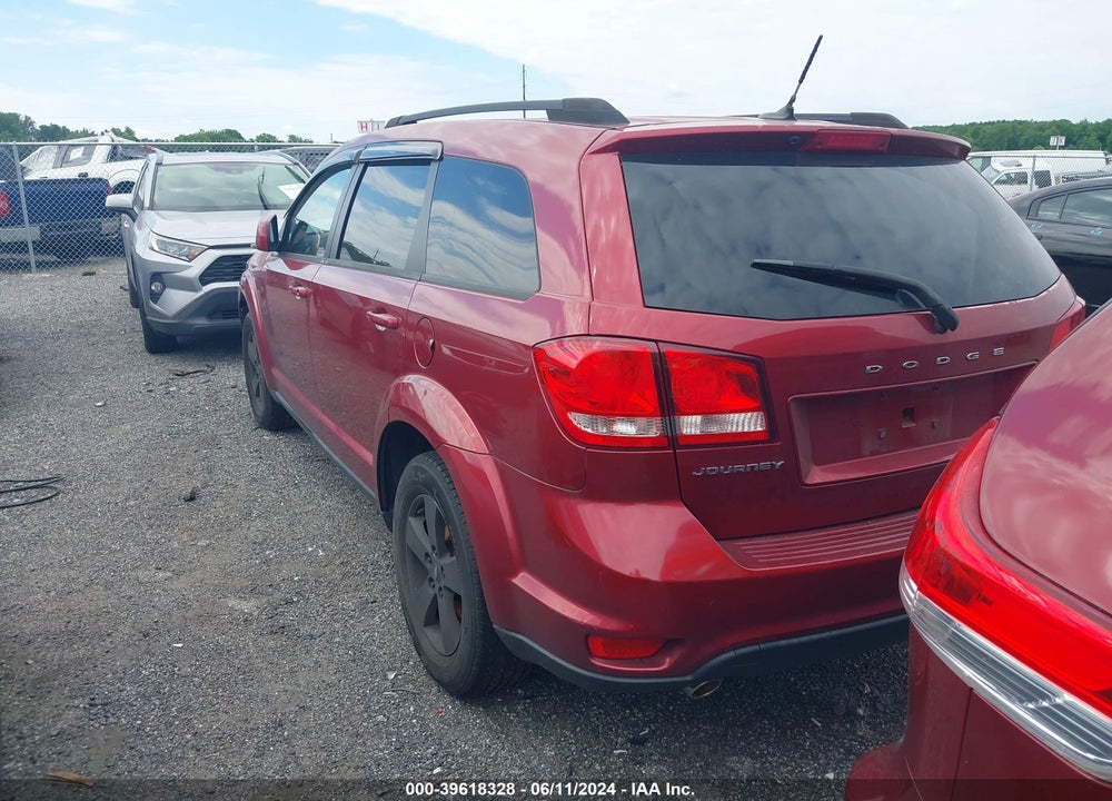 2011 DODGE JOURNEY VIN: 3D4PG1FGXBT547306