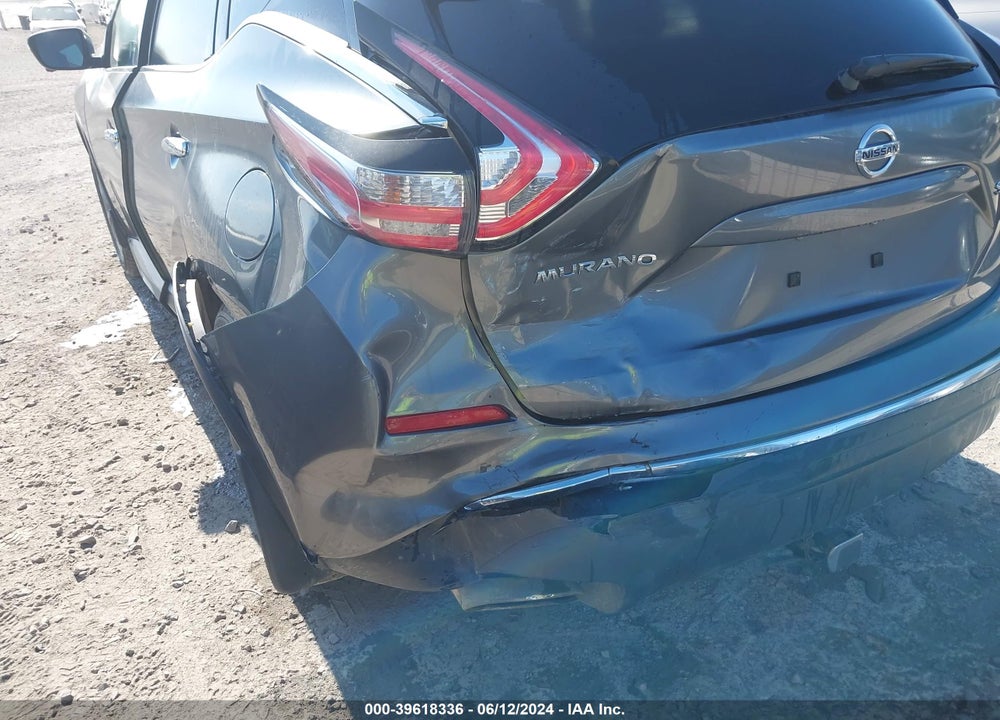 2016 NISSAN MURANO VIN: 5N1AZ2MH5GN137529