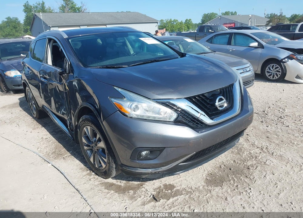 2016 NISSAN MURANO VIN: 5N1AZ2MH5GN137529