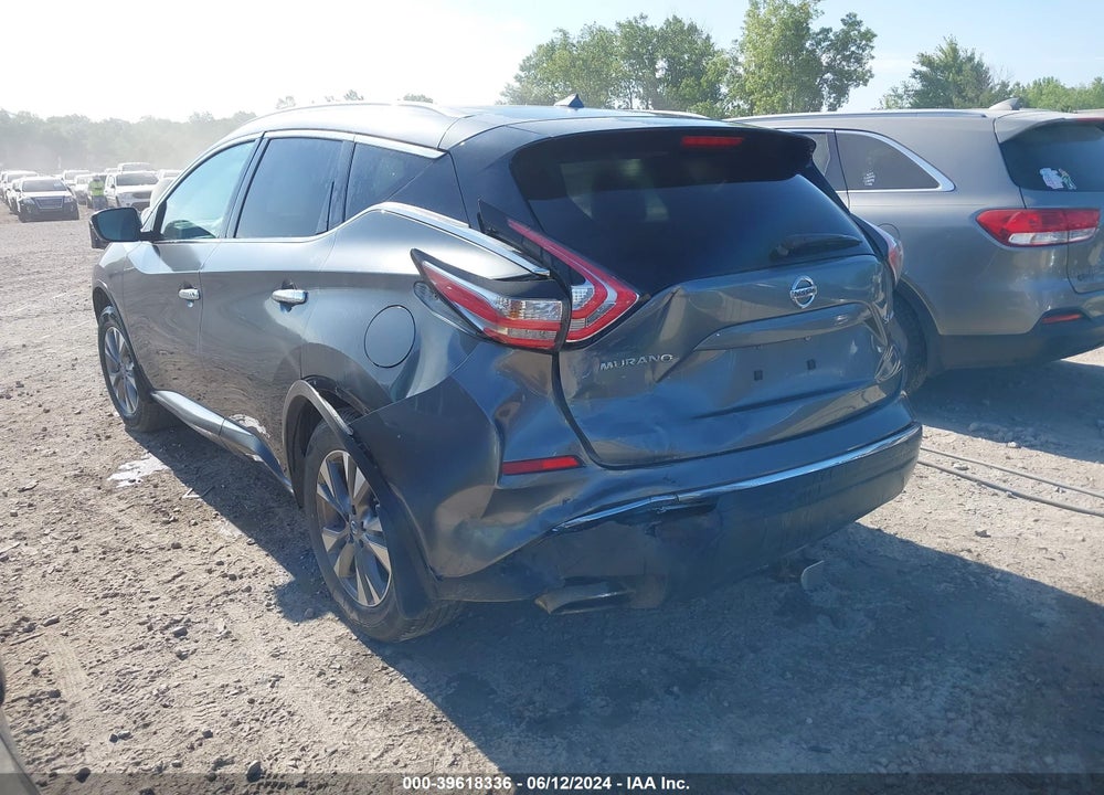 2016 NISSAN MURANO VIN: 5N1AZ2MH5GN137529