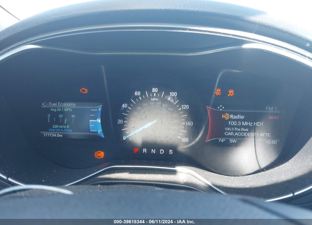 2016 FORD FUSION TITANIUM VIN: 3FA6P0K99GR135866