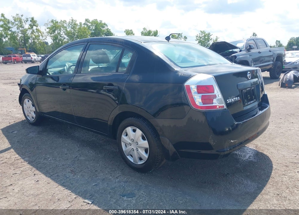 2008 NISSAN SENTRA VIN: 3N1AB61E88L690349
