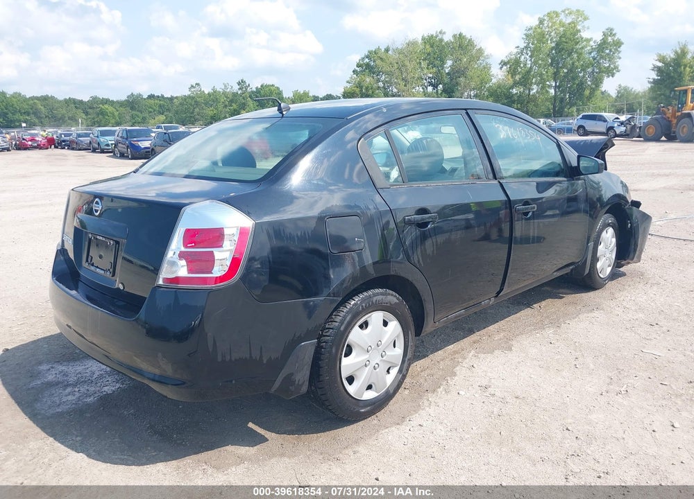 2008 NISSAN SENTRA VIN: 3N1AB61E88L690349