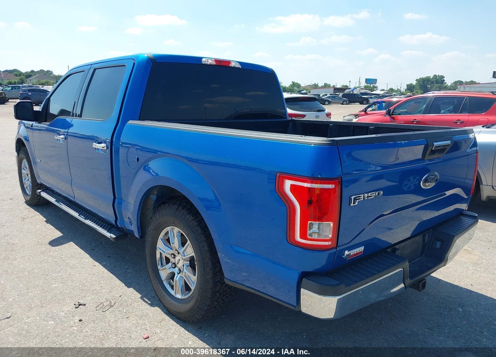 2015 FORD F-150 XLT VIN: 1FTEW1CP4FKF01991
