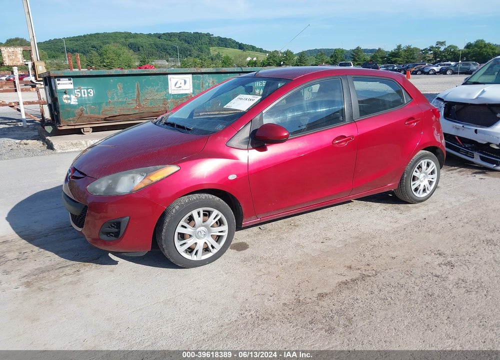 2014 MAZDA MAZDA2 VIN: JM1DE1KZ0E0178390