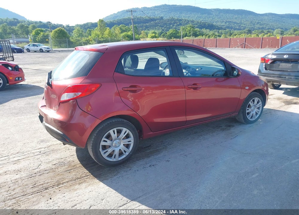 2014 MAZDA MAZDA2 VIN: JM1DE1KZ0E0178390