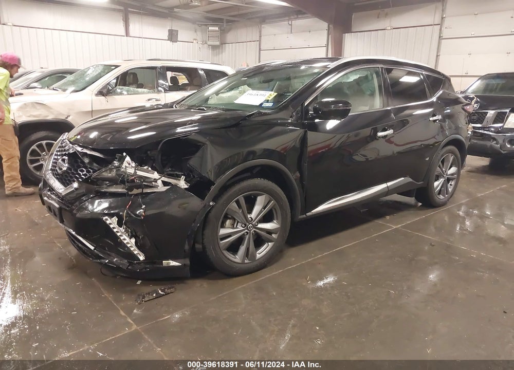 2021 NISSAN MURANO PLATINUM FWD VIN: 5N1AZ2DJ0MC134273