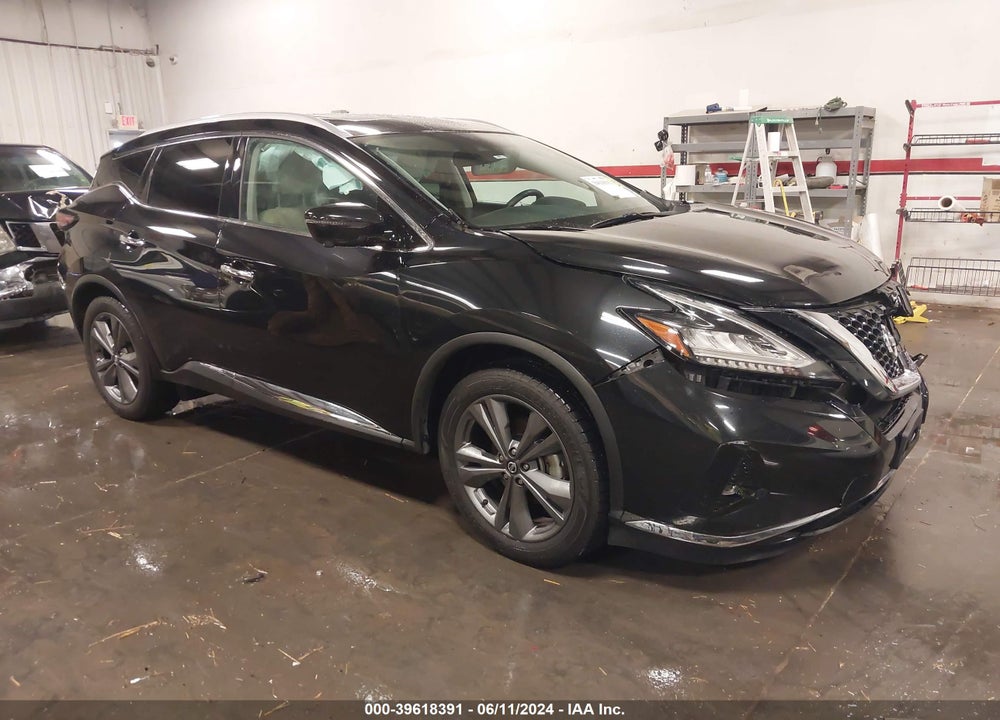 2021 NISSAN MURANO PLATINUM FWD VIN: 5N1AZ2DJ0MC134273