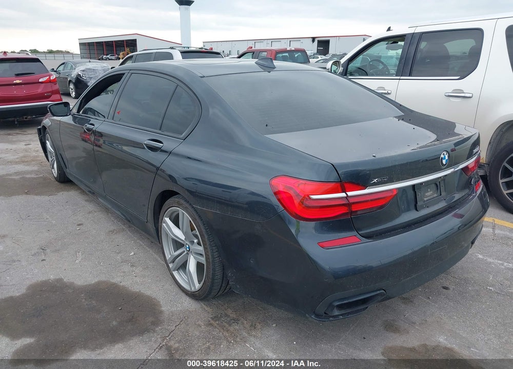 2016 BMW 750I XDRIVE VIN: WBA7F2C59GG416031