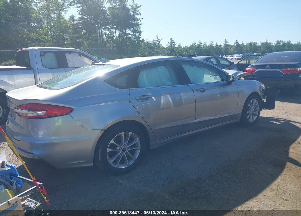 2020 FORD FUSION VIN: 3FA6P0H75LR154852