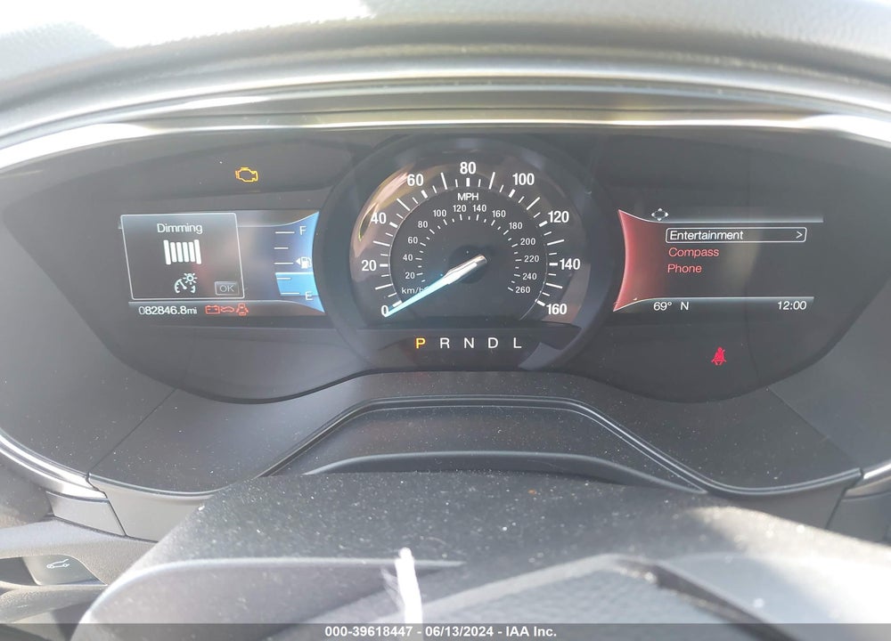 2020 FORD FUSION VIN: 3FA6P0H75LR154852