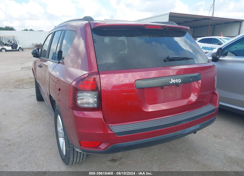 2014 JEEP COMPASS SPORT VIN: 1C4NJCBB0ED648554