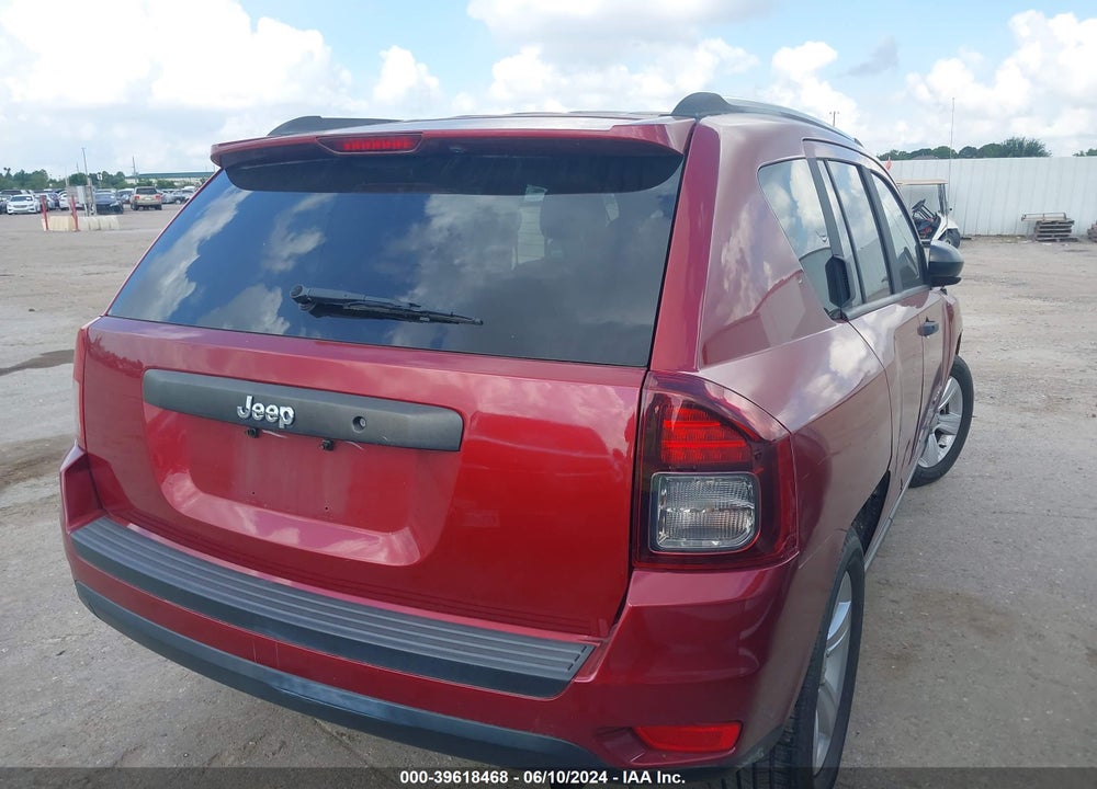 2014 JEEP COMPASS SPORT VIN: 1C4NJCBB0ED648554