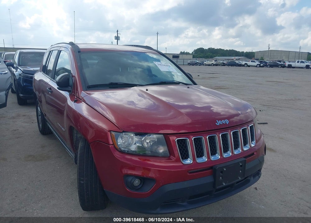 2014 JEEP COMPASS SPORT VIN: 1C4NJCBB0ED648554