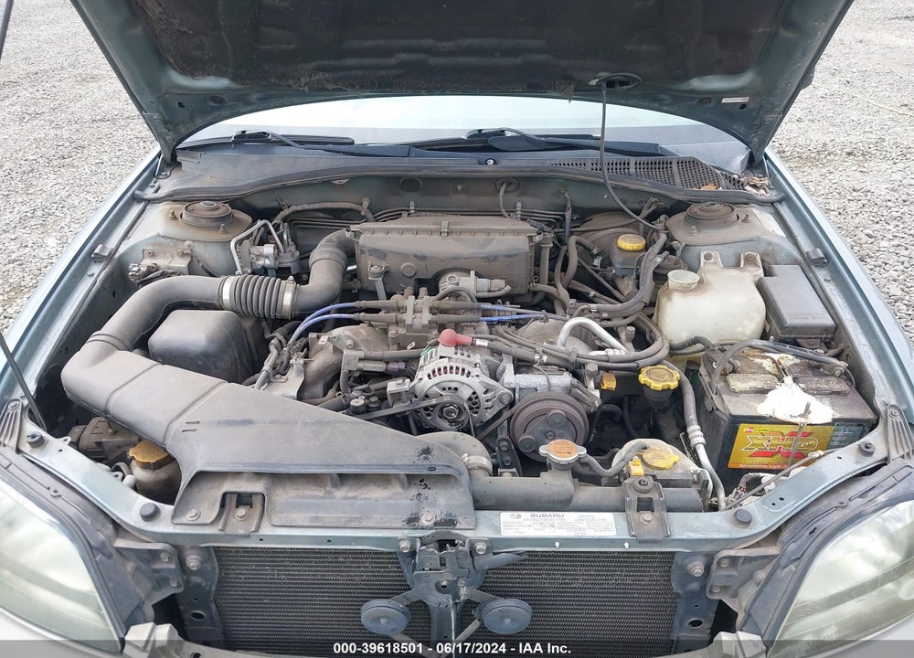 2001 SUBARU OUTBACK VIN: 4S3BH665717645101