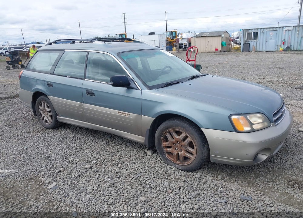 2001 SUBARU OUTBACK VIN: 4S3BH665717645101