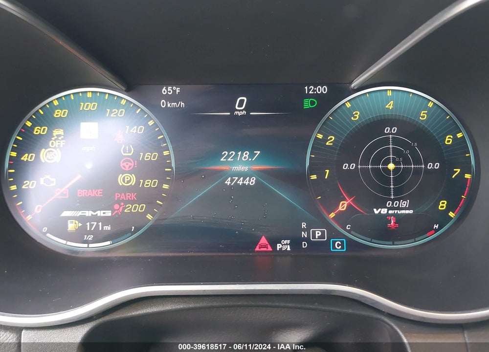 2021 MERCEDES-BENZ AMG GLC 63 COUPE 4MATIC VIN: W1N0J8JB4MF930670