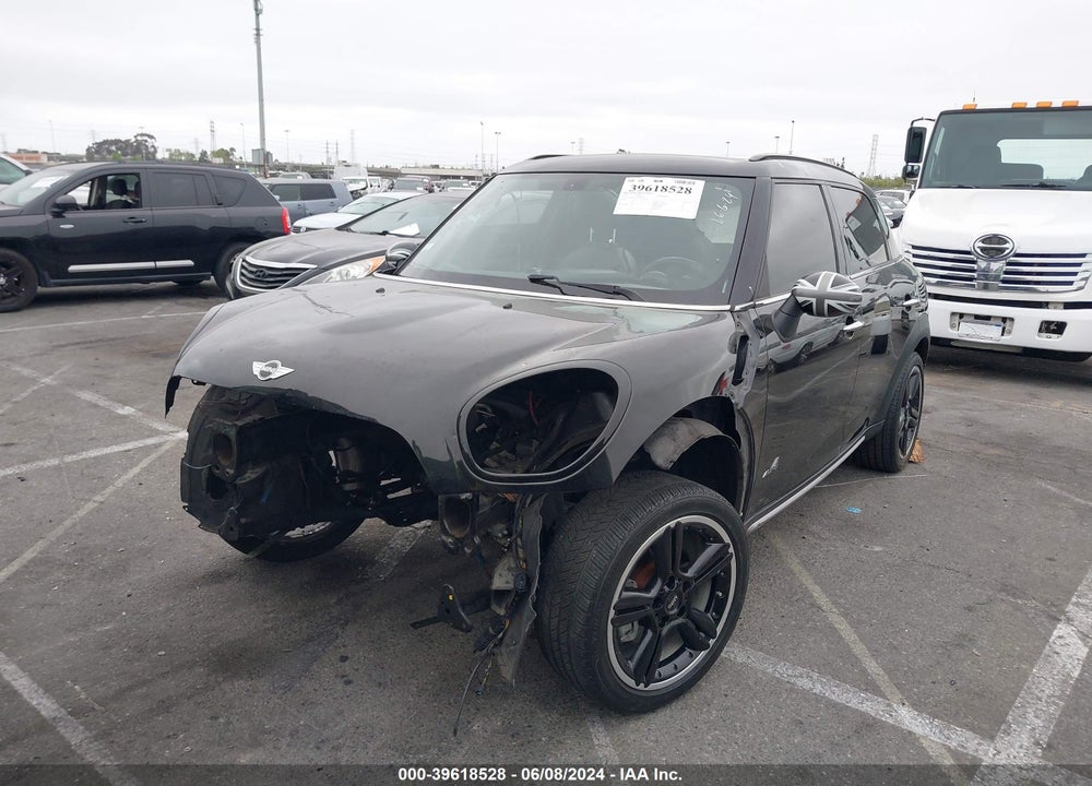 2015 MINI COUNTRYMAN COOPER S VIN: WMWZC5C51FWP42817
