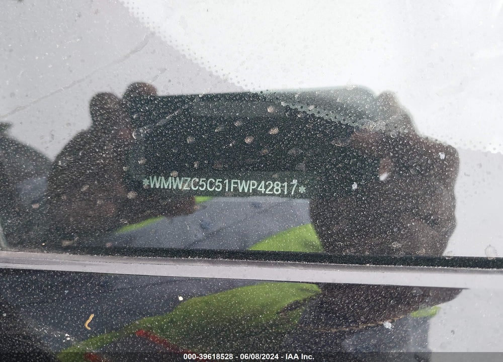 2015 MINI COUNTRYMAN COOPER S VIN: WMWZC5C51FWP42817