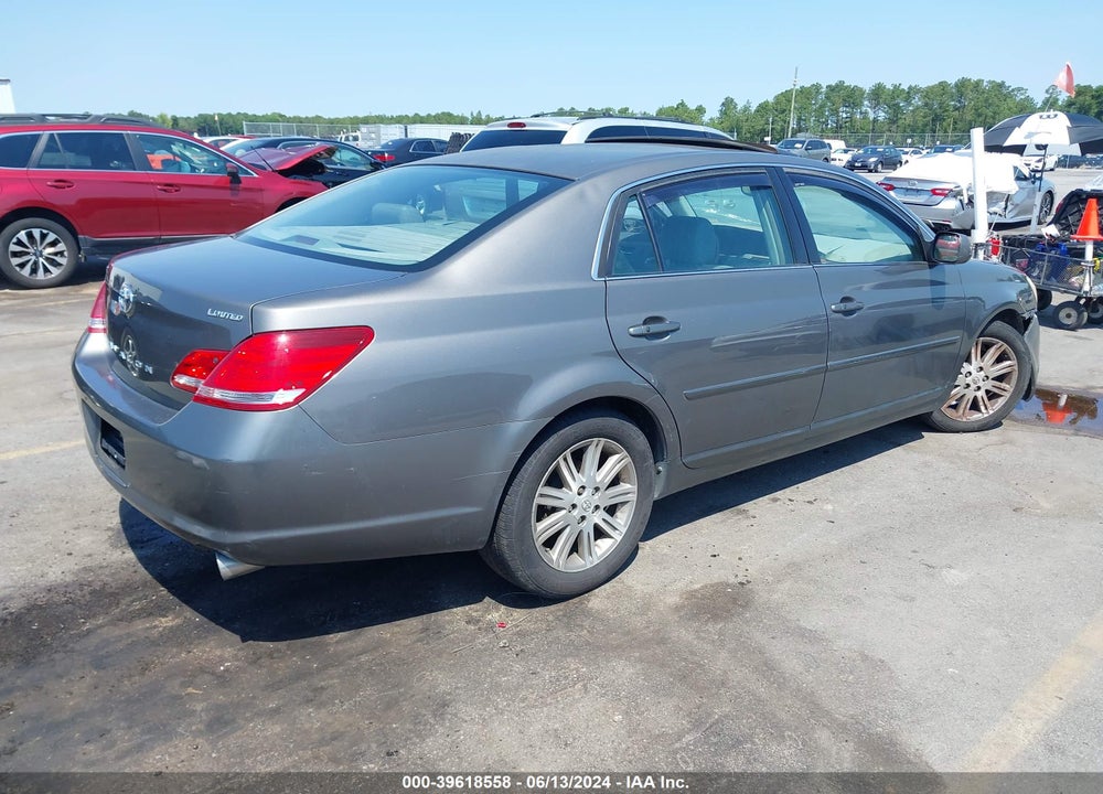 2006 TOYOTA AVALON LIMITED VIN: 4T1BK36B06U146893