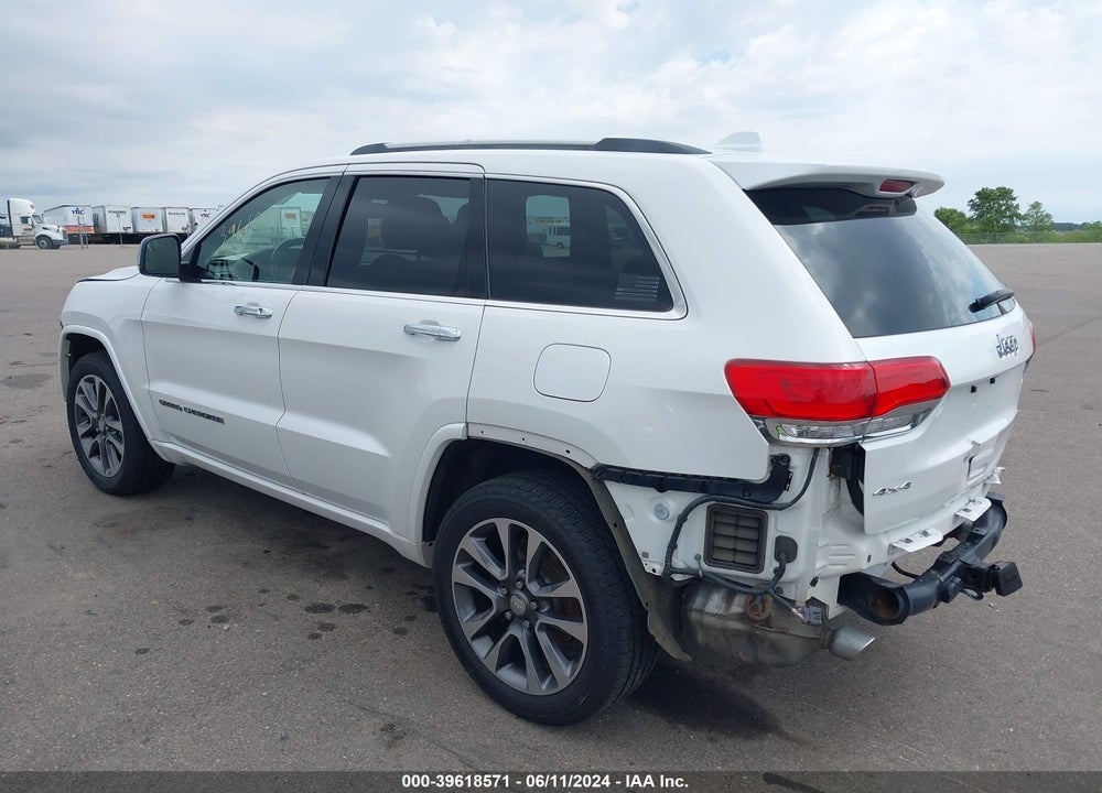 2018 JEEP GRAND CHEROKEE OVERLAND 4X4 VIN: 1C4RJFCG9JC405399