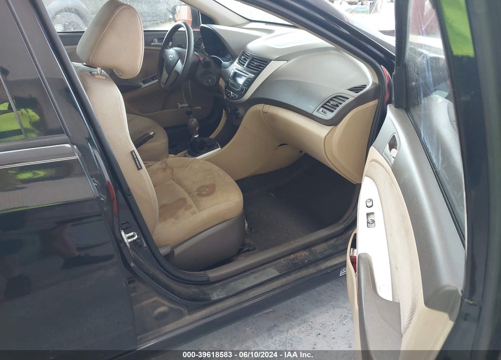 2014 HYUNDAI ACCENT GLS VIN: KMHCT4AE2EU751960
